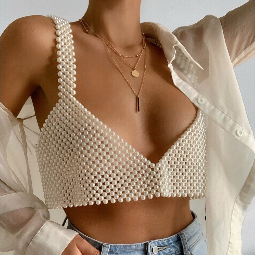 Pearl Bralette NWTs